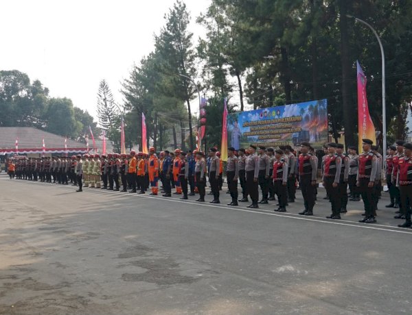 Polri Gelar Apel Serentak Kesiapsiagaan Penanganan Karhutla di Seluruh Indonesia